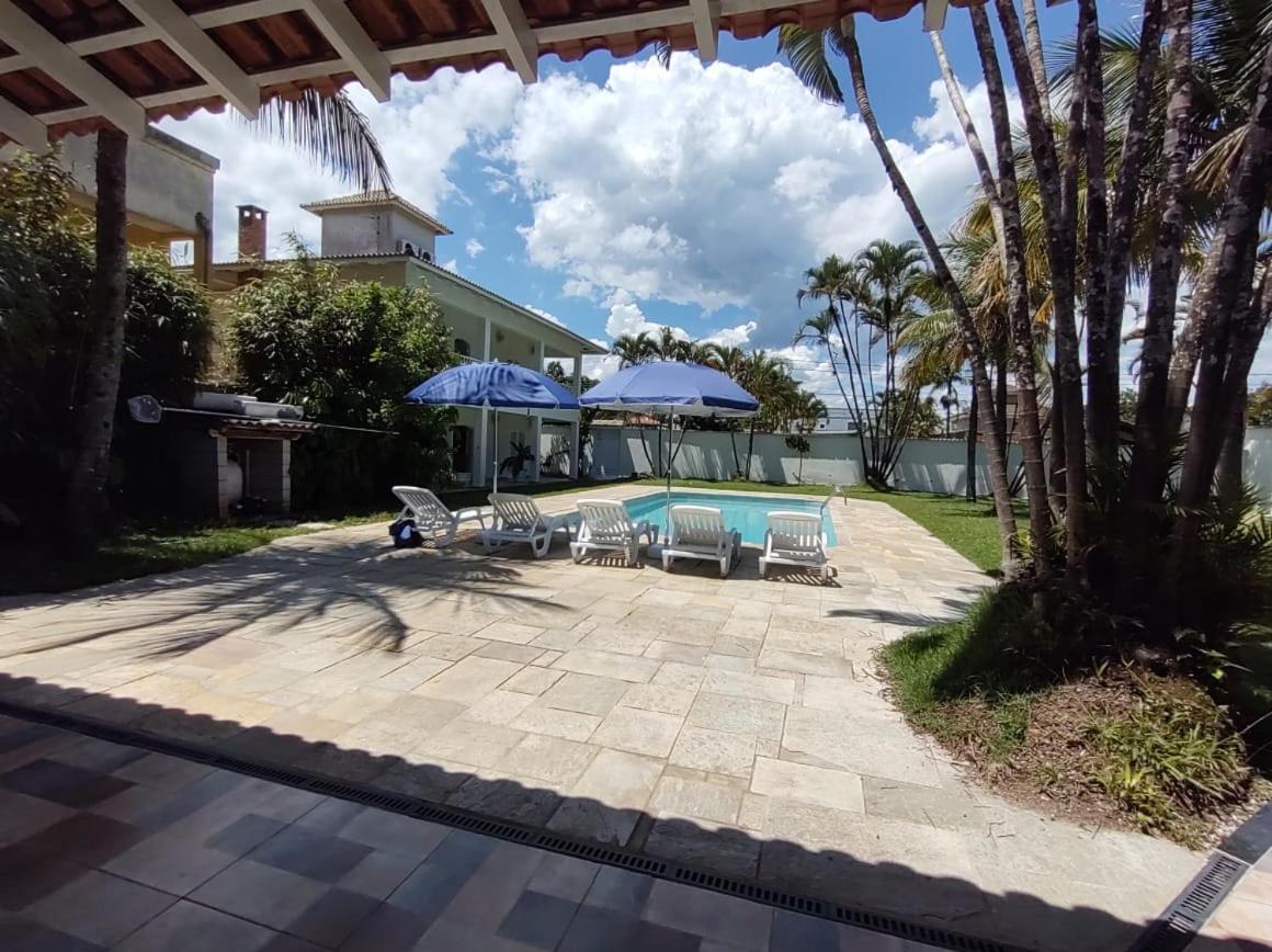 Casa Eventos E Temporada Com 4 Suites, Piscina, Churrasqueira, Wi-Fi, Ar Condicionado - Proximo Praia Mar Casado E Pernambuco - Guaruja - Kültér fotó